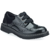 Start Rite Angry Angels Impulsive Black Patent School Shoes