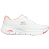 Skechers Arch Fit-Infinity Cool White/Pink Trainers