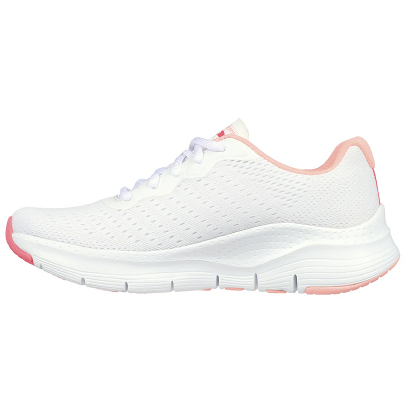 Skechers Arch Fit-Infinity Cool White/Pink Trainers