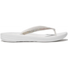 FitFlop Iqushion Sparkle Ergonomic Urban White Sandals