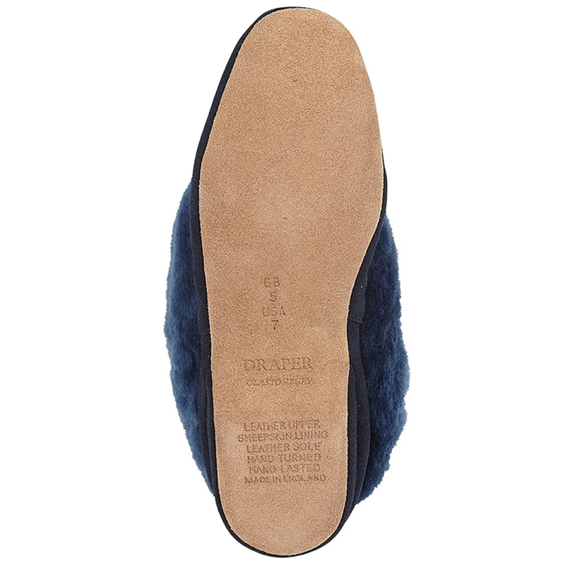 Draper Jane Navy Slippers