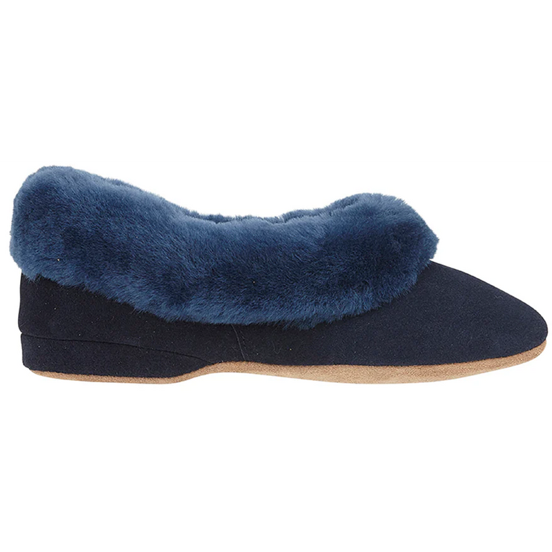 Draper Jane Navy Slippers