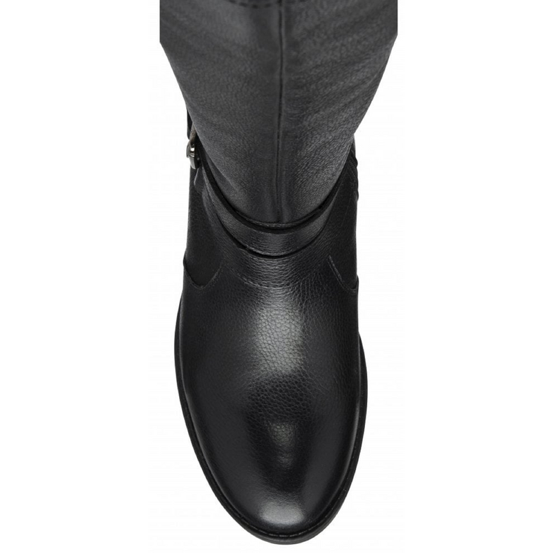 Lotus Jive Black Leather Knee High Boots