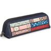 Yoshi Jane Austen Bookworm Navy Leather Pouch Pencil Case