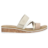 Rieker V3652-94 (Jewels) Altrosa Light Gold Sandals