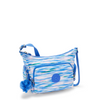 Kipling Gabb S B  Prt Diluted Blue Bag