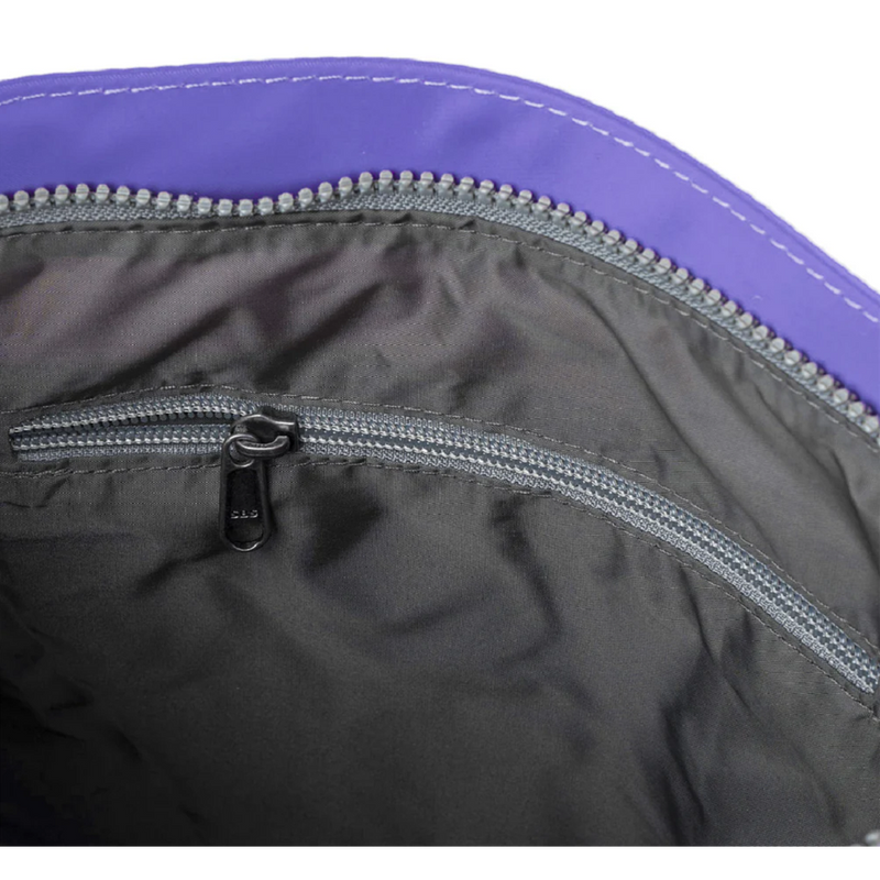 Roka Kennington B Recycled Nylon Simple Purple Bag