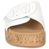 Gabor Kirby Weiss Sandals