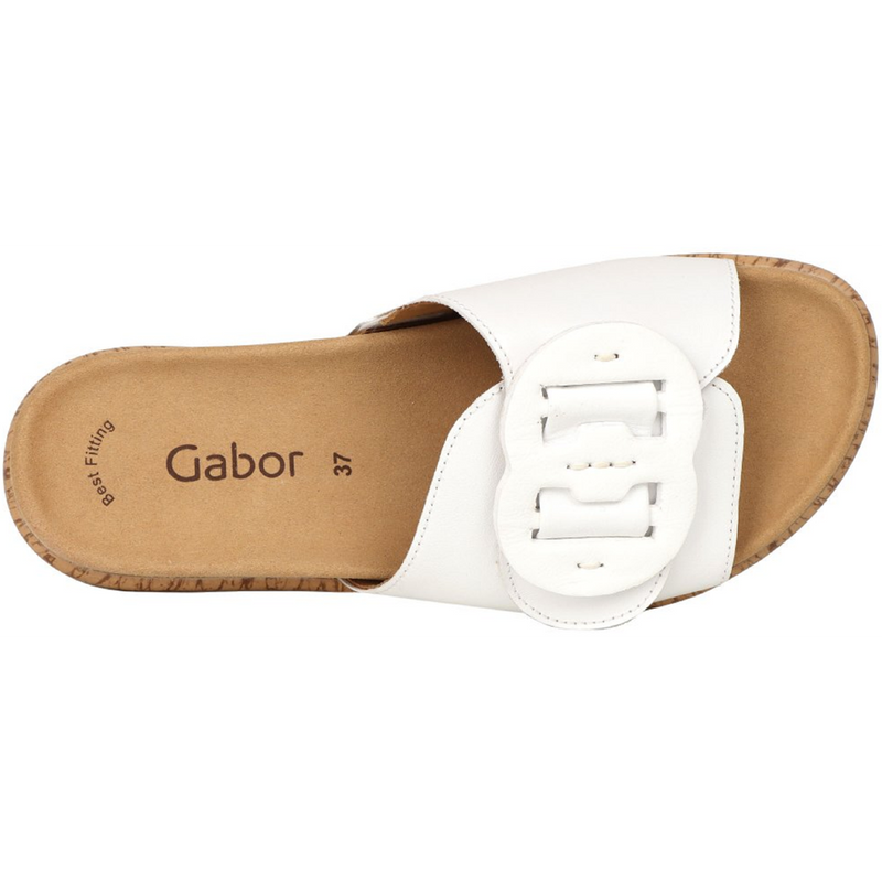 Gabor Kirby Weiss Sandals