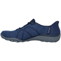 Skechers Breathe Easy – Knitty Waves Navy Trainers
