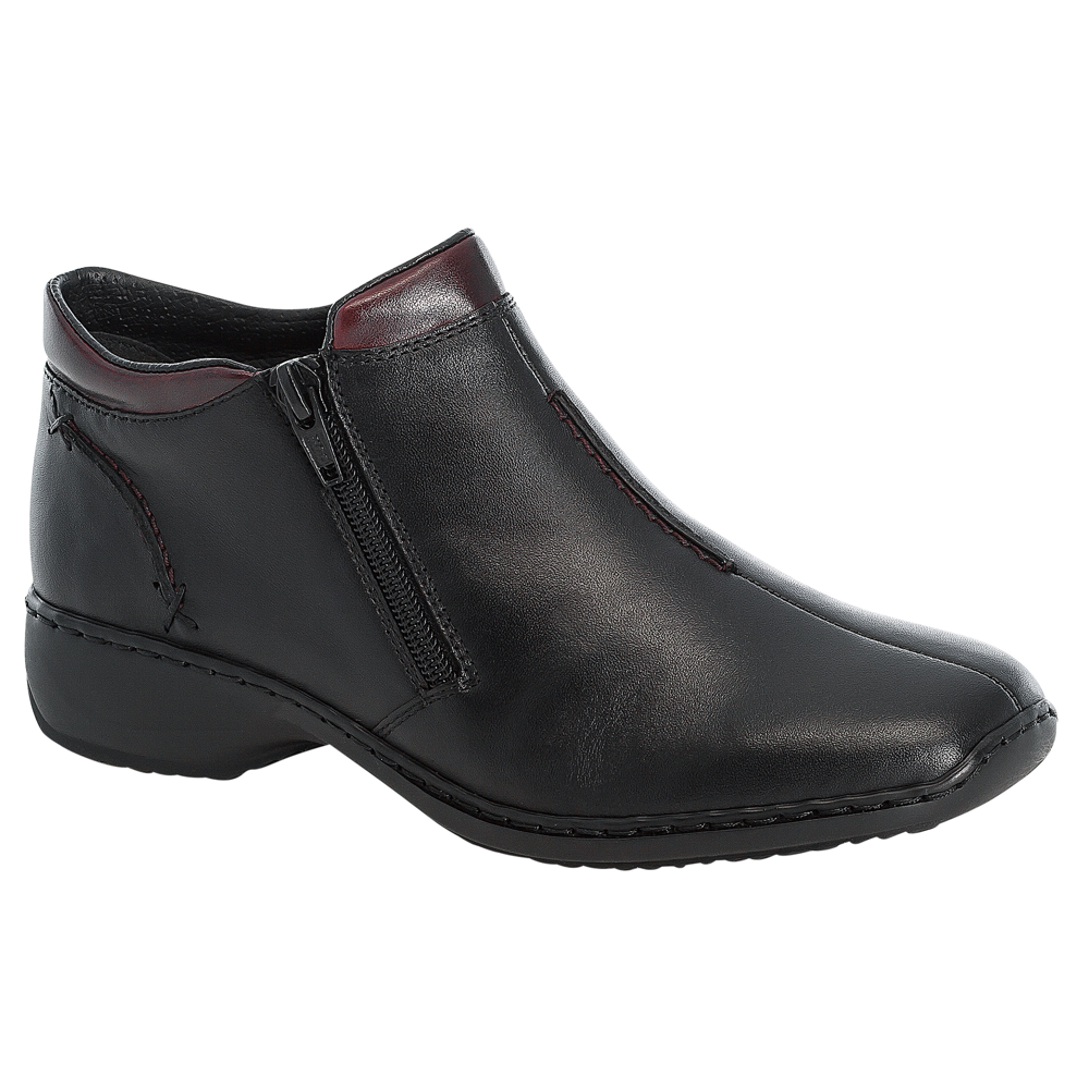 Rieker L3882-00 (Samantha) Black Boots