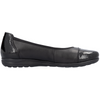 Rieker L9351-00 (Toecap) Black Shoes