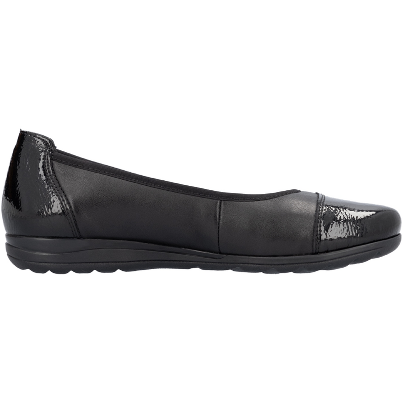 Rieker L9351-00 (Toecap) Black Shoes