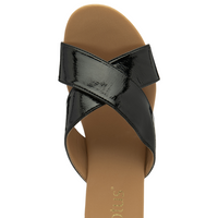 Lotus Liana Black Sandals