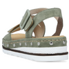 Rieker V7964-52 (Library) Green Sandals