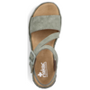 Rieker V7964-52 (Library) Green Sandals