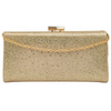 Lotus Chandra Gold Diamante Clutch Bag