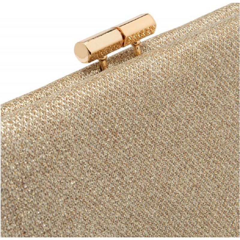 Lotus Chandra Gold Diamante Clutch Bag