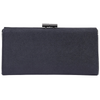 Lotus Chandra Navy Diamante Clutch Bag