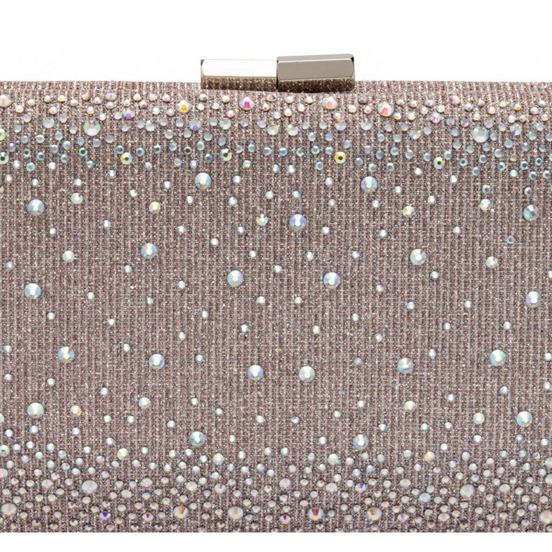 Lotus Chandra Pink Diamante Clutch Bag