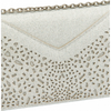 Lotus Esmee Silver Textile Clutch Bag