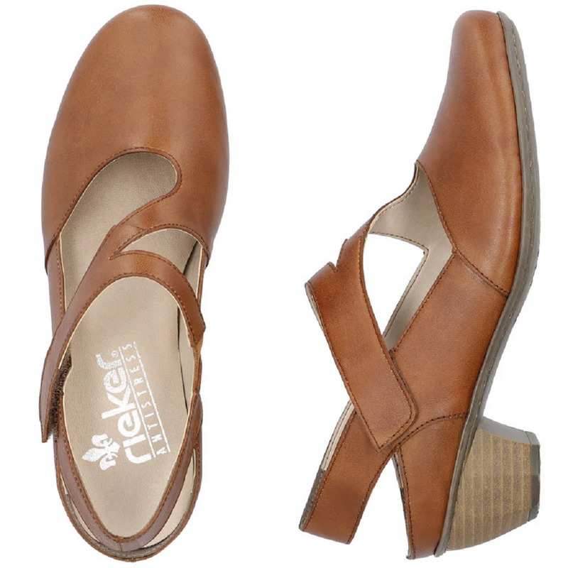 Rieker 41779-25 (Leena) Tobacco Shoes