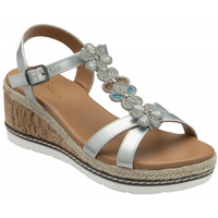 Lotus Letica Silver Sandals