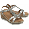 Lotus Letica Silver Sandals