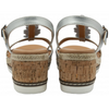 Lotus Letica Silver Sandals