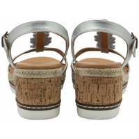 Lotus Letica Silver Sandals