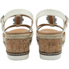 Lotus Letica White Sandals