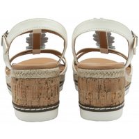 Lotus Letica White Sandals