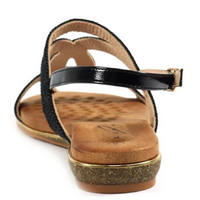 Lunar Lisia Black Sandals