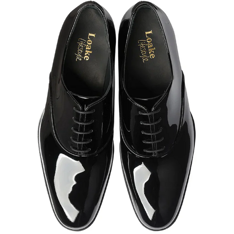 Loake Black Patent Leather Shoes