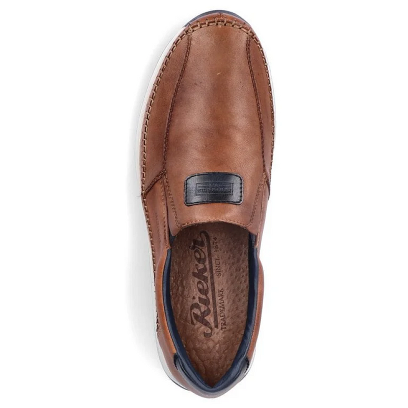 Rieker 11962-25 (Lucas) Tabacco Shoes