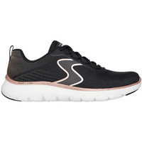 Skechers Flex Appeal 5.0 – Luxe Glow Black/Rosegold Trainers