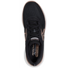 Skechers Flex Appeal 5.0 – Luxe Glow Black/Rosegold Trainers