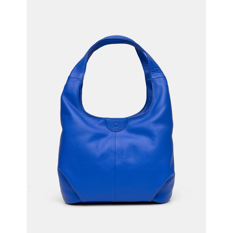 Yoshi Meehan Blue Leather Shoulder Bag