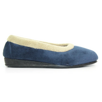 Lunar Mabel Navy Pump Slippers