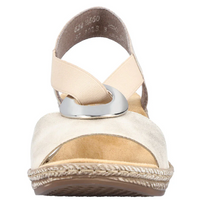 Rieker 624H6-60 (Marie) Muschel Sandals