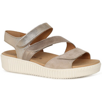 Gabor Ball (Marigold) Taupe Metallic Sandals