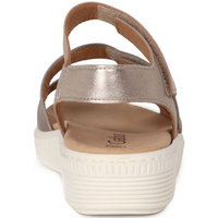 Gabor Ball (Marigold) Taupe Metallic Sandals