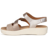 Gabor Ball (Marigold) Taupe Metallic Sandals