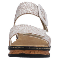 Rieker 62950-80 (Megan) Weiss Sandals