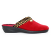 Lunar Michelle Red Mule Slippers