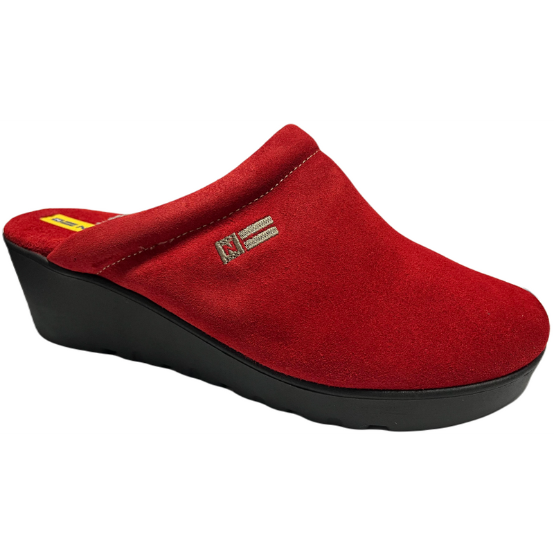 Nordikas 2285 (Noelle) Cereza Suede Slippers