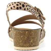 Lunar Muster Ocelot Wedge Sandals