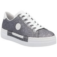 Rieker N49W1-91 (Sunflower) Altsilber Shoes