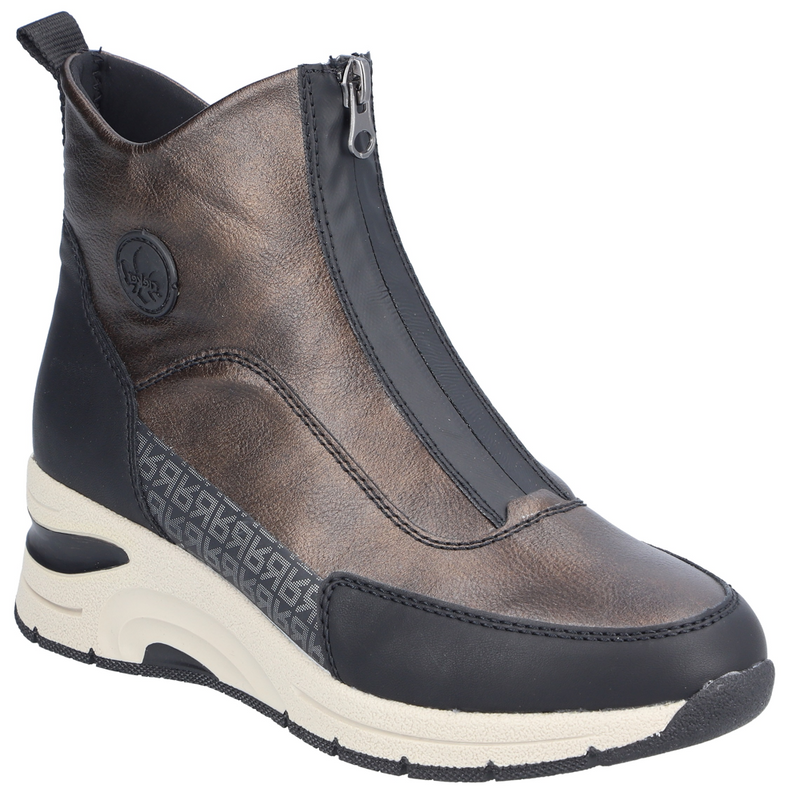 Rieker N9381-60 (Ellie) Antik/Black Boots