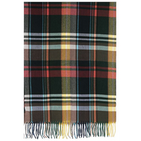 Jewel City Navy Blue Multi Tartan Scarf